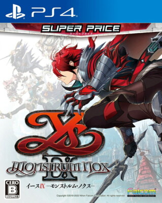 Unopened PS4 Ys IX Monstrum Nox Super Price Sony PlayStation 4 Falcom Sealed