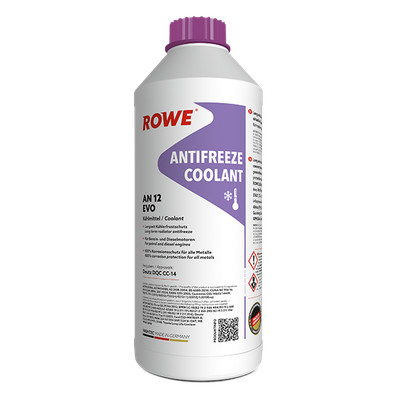 Kühlerfrostschutzkonzentrat 1,5L ROWE HIGHTEC ANTIFREEZE COOLANT AN 12 EVO