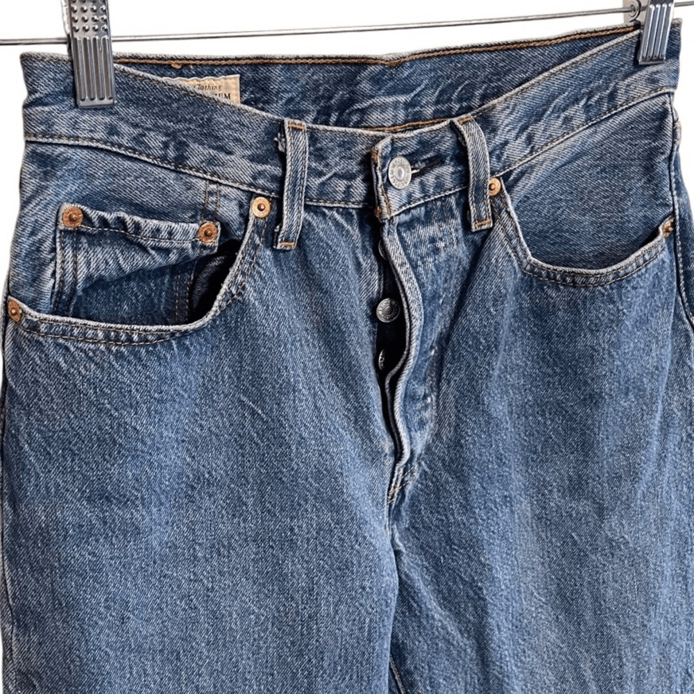 Levi’s Premium- Women’s Boyfriend Patchwork Jeans… - image 4