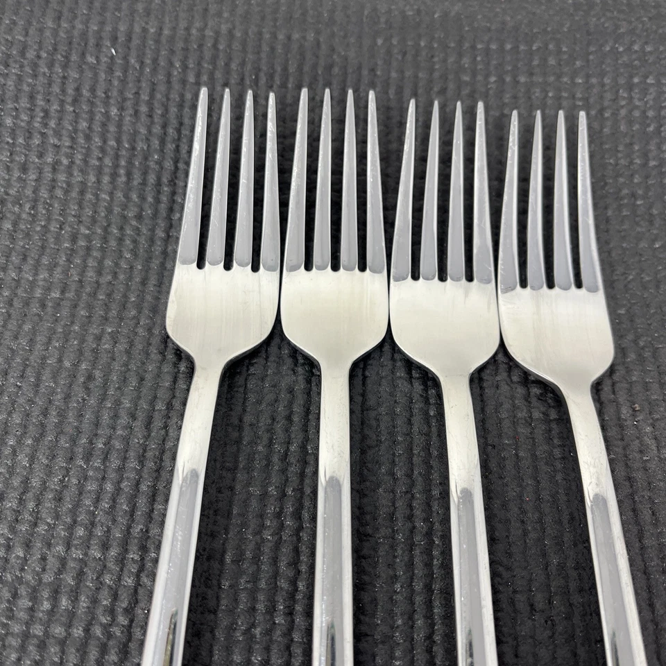 "4 tenedores de cena cubiertos de acero inoxidable JA Henckels Inox Cult 8""" Foto 3 de 4