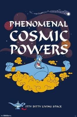 #ad Disney Aladdin Cosmic Powers Poster $54.99