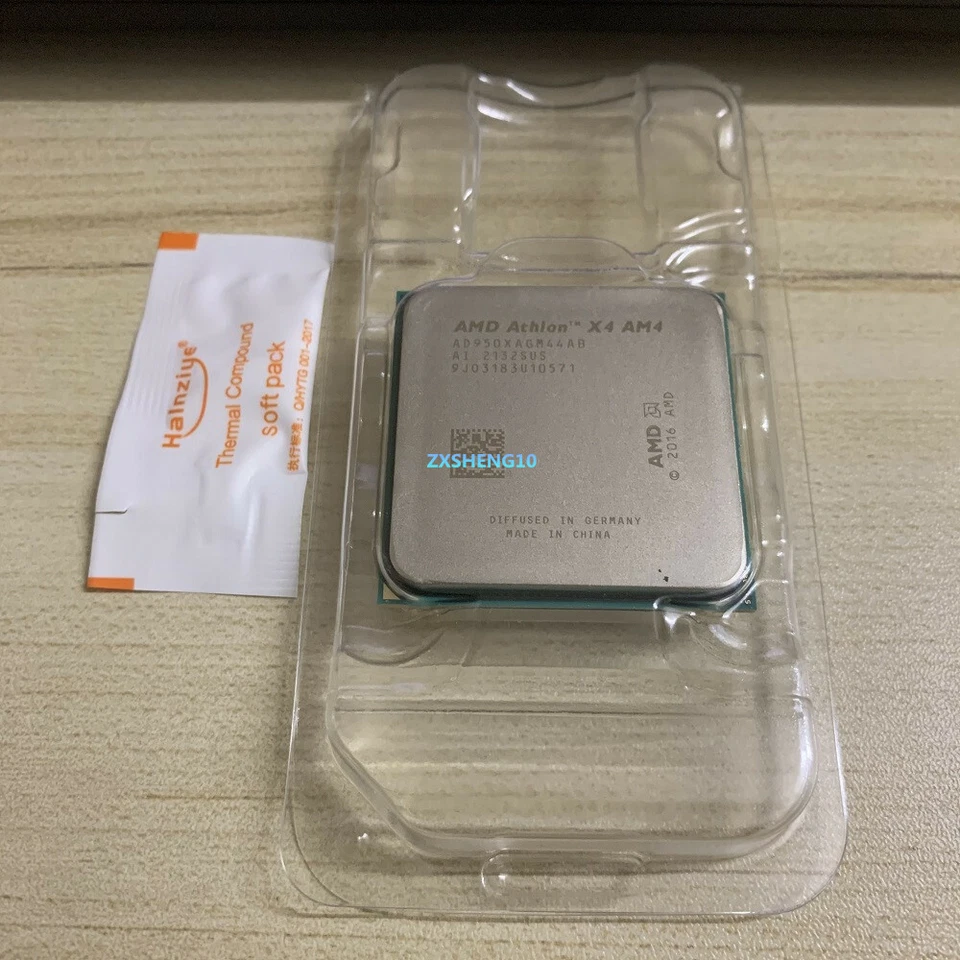 AMD Athlon X4 950 CPU Quad-Core 3.5GHz 2M AD950XAGM44AB Socket AM4 65W Processor - Image 3 of 3