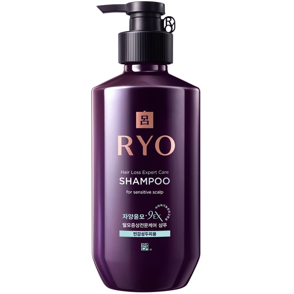 RYO Hair Loss Expert Care Shampoo 400mL for Oily, Dry, Sensitive