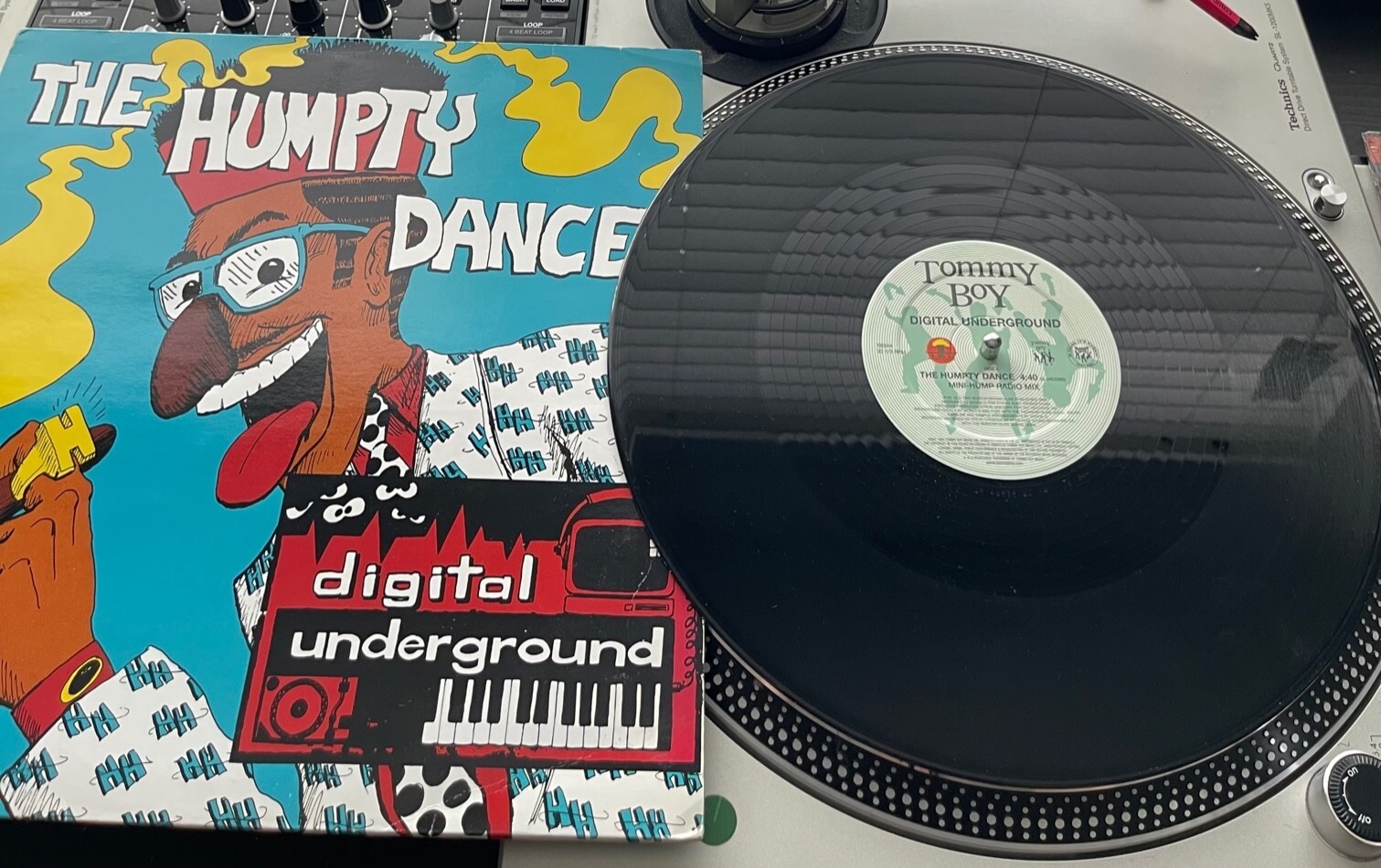 Digital Underground Humpty Dance OG 1989 EURO Press 12" In Picture