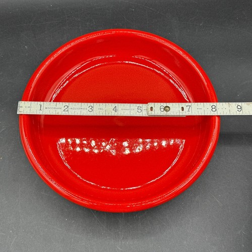Waechtersbach CHRISTMAS Pasta Shallow Bowls 8" Individual Red Germany - Picture 4 of 8