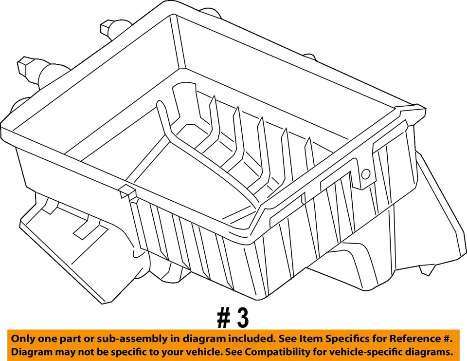 Used Air Cleaner Assembly fits: 2013 Chevrolet Sonic 1.8L VIN G 8th digit opt LW - Image 4 of 4