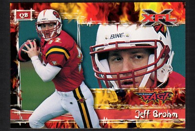 Xfl Rage Jeff Brohm Orlando Rage #P4 - 2001 Topps XFL | eBay