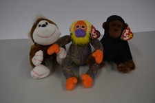 TY Beanie- Bananas with Congo and the unknown Scarf