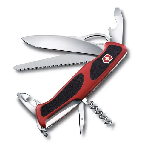 Victorinox Ranger 79 M Grip 12 function Pocket Knife RangerGrip with Lock Blade