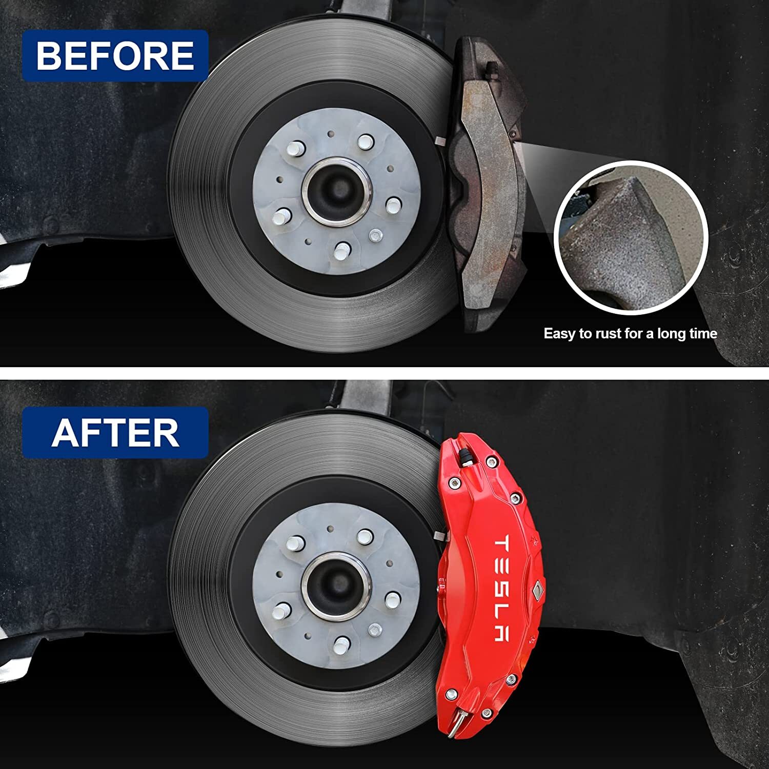 Tesla Model Y Brake Caliper Covers 19/20/21in Wheel Accessories with