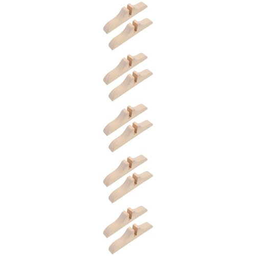 Set of 5 Screen Base Room Partition Support Brackets Dressing Screens Dividers - Picture 6 of 12