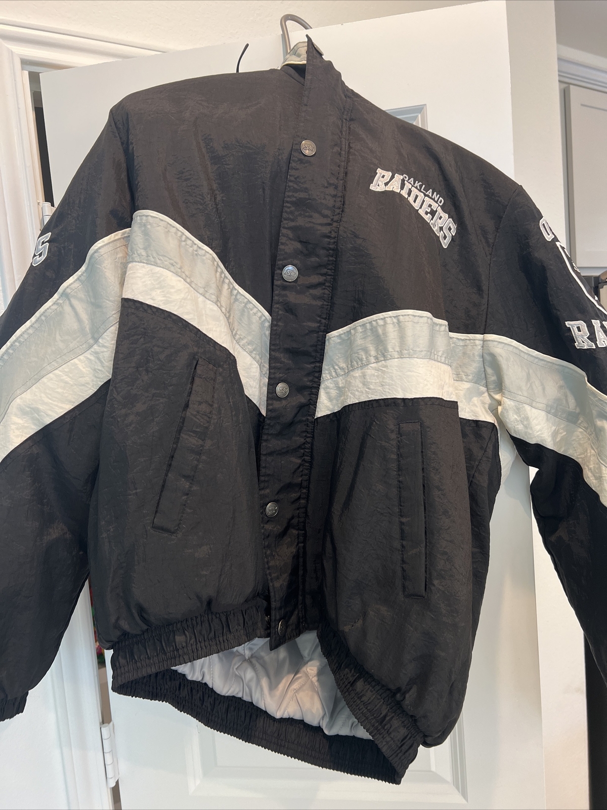 raiders starter jacket