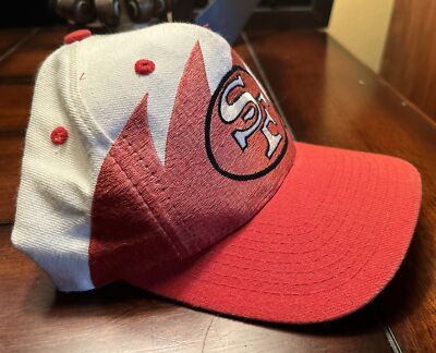 Vintage 90s San Francisco 49ers SharkTooth Logo Athletic Snapback