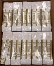 20,000 QTY x $10,000 1KX20 Mustard Currency Straps UPC 7989 1-STK-Strap-Must10K
