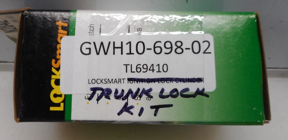 LOCKSMART TRUNK LOCK KIT TL69410 - Image 2 of 3