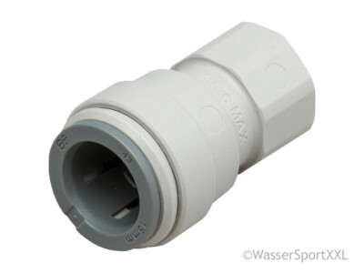 JOHN GUEST Speedfit 15 Adapter mit Innengew. 3/8' weiß  für 15mm Rohr