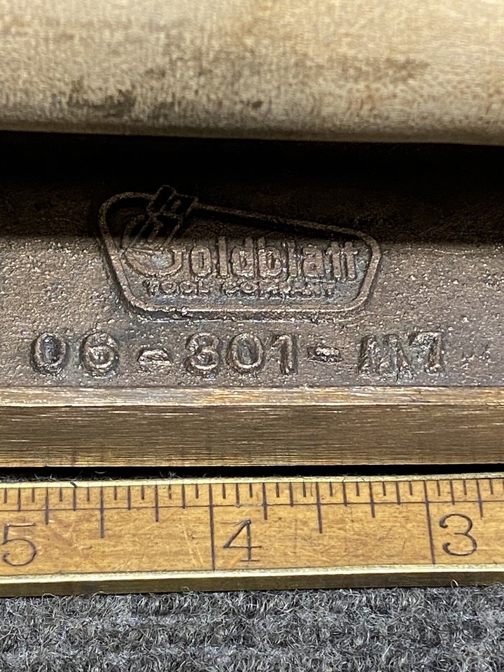 Goldblatt Bronze Concrete Groover Jointer Finisher 06301M7 Vintage eBay