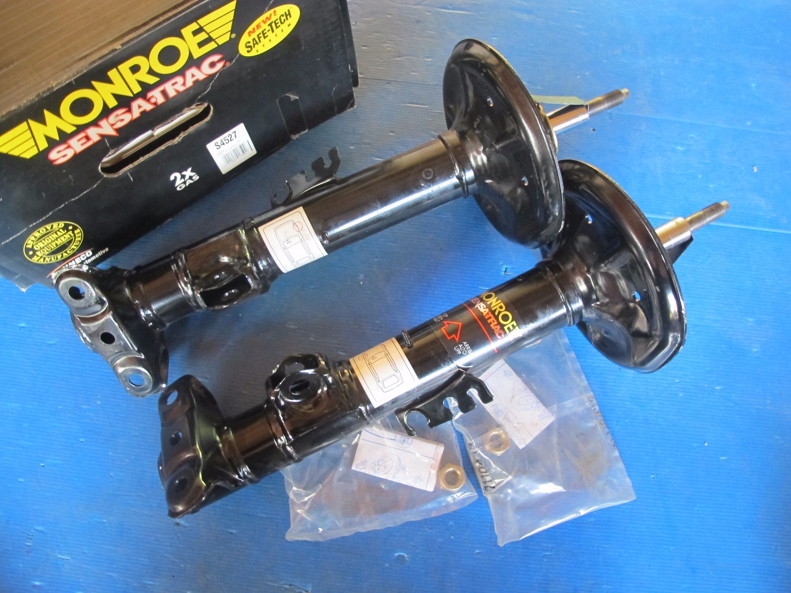 Amortisseurs Monroe E36 avant gaz pour corriger direction floue BMW S4527
