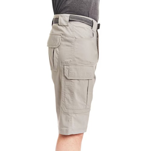 Ex Mens Cargo Combat Shorts With Belt Travel Work Knee Plain Casual Hiking Pants - Picture 30 of 34