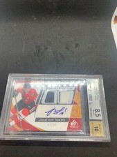 2008-09 SP Game Used Edition SIGnificant Swatches #SS-JT Jonathan Toews Auto #50