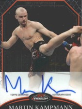 Hottest Cards in 2011 Topps UFC Finest 18