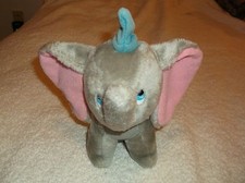 Vintage Walt Disney Dumbo Elephant Plush Toy 8 Inches Tall