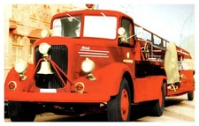 Chicago IL Fire Department H&L Co No 36 Postcard AD11