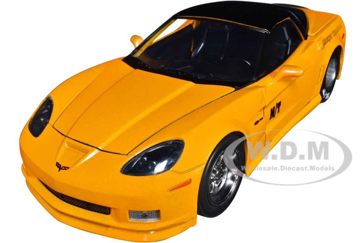マコ 1/10 タミヤ TT01 Chevrolet corvette 2006 CHEVROLET CORVETTE YELLOW 