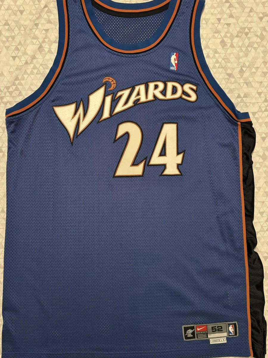 Authentic Vintage Nike NBA Washington Wizards Jarvis Hayes Game