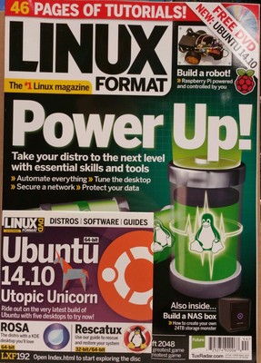 Linux Format UK Free DVD Protect Your Data Christmas 14 FREE SHIPPING