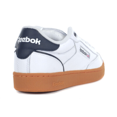 Reebok Unisex Club C Bulc Shoes, White/Black/Gum, Men\'s 10,5 Reebok Footwear Unisex main image 3