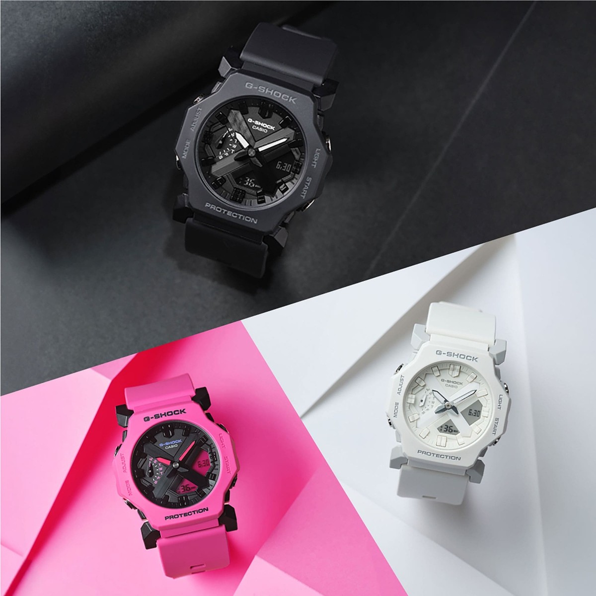 CASIO G-SHOCK GA-2300-7AJF Analog Digital Quartz Watch All White