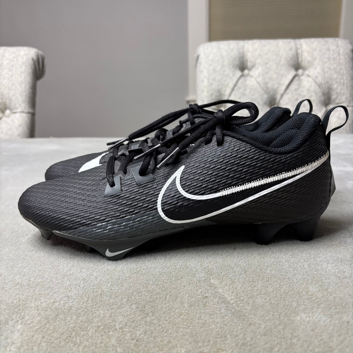 スパイク Nike Vapor Edge Speed 360 Black Nike Vapor Edge Speed 360 Football Cleats Mens 16 Black