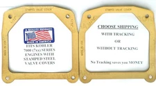 2 Valve Cover Gaskets fit Kohler 7000 Series 7xx With Stamped Steel Covers -USA-