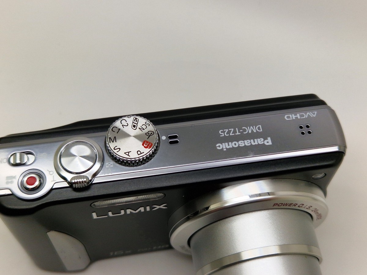 NrMint Panasonic Lumix DMC-TZ25 Black Digital Camera With Charge Lead