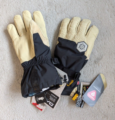 DAKINE Team Phoenix Gore-Tex Primaloft Gold Leder Snowboard Ski Handschuhe XL