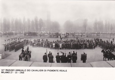Military: 6th Annual Meeting of the Knights of Royal Piedmont - Milan 1968