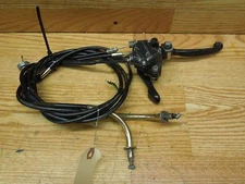 KAWASAKI KFX 90 OEM Brake & Throttle Lever Assembly w/ Cables #32B240