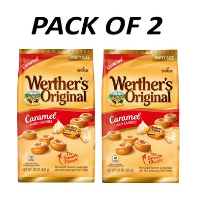 Werther's Original Hard Caramel Candy, 30 oz pack of 2