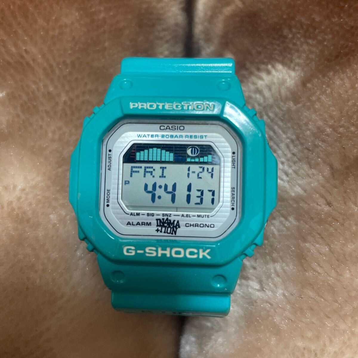 CASIO G-SHOCK GLX-5600X-3JR Tide Graph Rare Turquoise Digital  