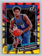 2023-24 Donruss #241 Olivier-Maxence Prosper Red and Gold Laser Holo