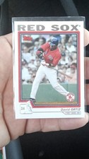 Topps 2004 David Ortiz #623 Boston Red Sox MLB Baseball Base Set