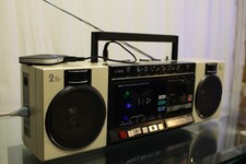 AIWA CS-250 Z STEREO RADIO CASSETTE RECORDER GHETTOBLASTER BOOMBOX + BLUETOOTH