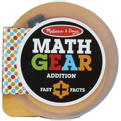 Melissa und Doug Mathe Zahnrad interaktives Buch Addition Subtraktion Multiplikation