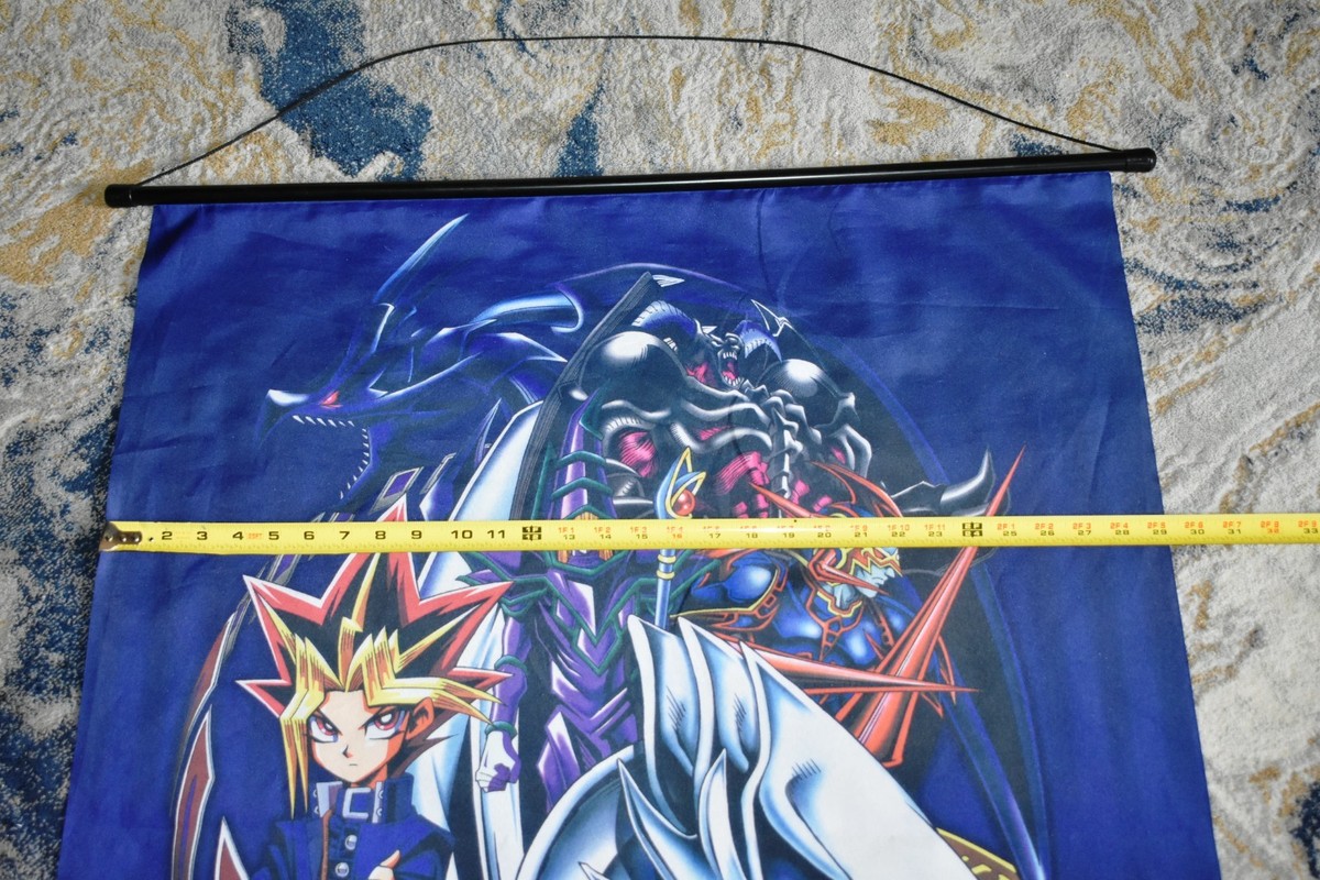RARE VINTAGE ANIME Yu-Gi-Oh! Yugioh fabric wall scroll POSTER ART