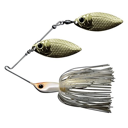 Deps B-Custom Spinnerbait 5/8oz Albino #14 Double Willow New Bass Lure - Image 1