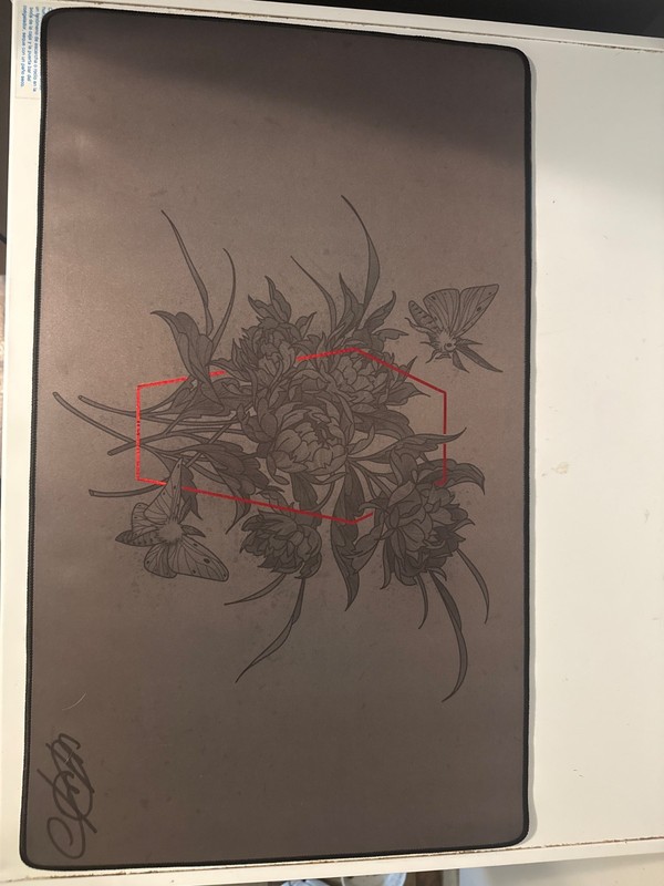 mtg playmat signed by artist