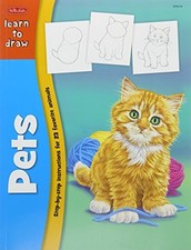 LEARN TO DRAW PETS By Walter Foster Publishing  Mint Condition 