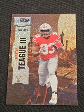 2022 Skybox Metal Universe Master Teague III #013 Silver Dots /299 Rookie
