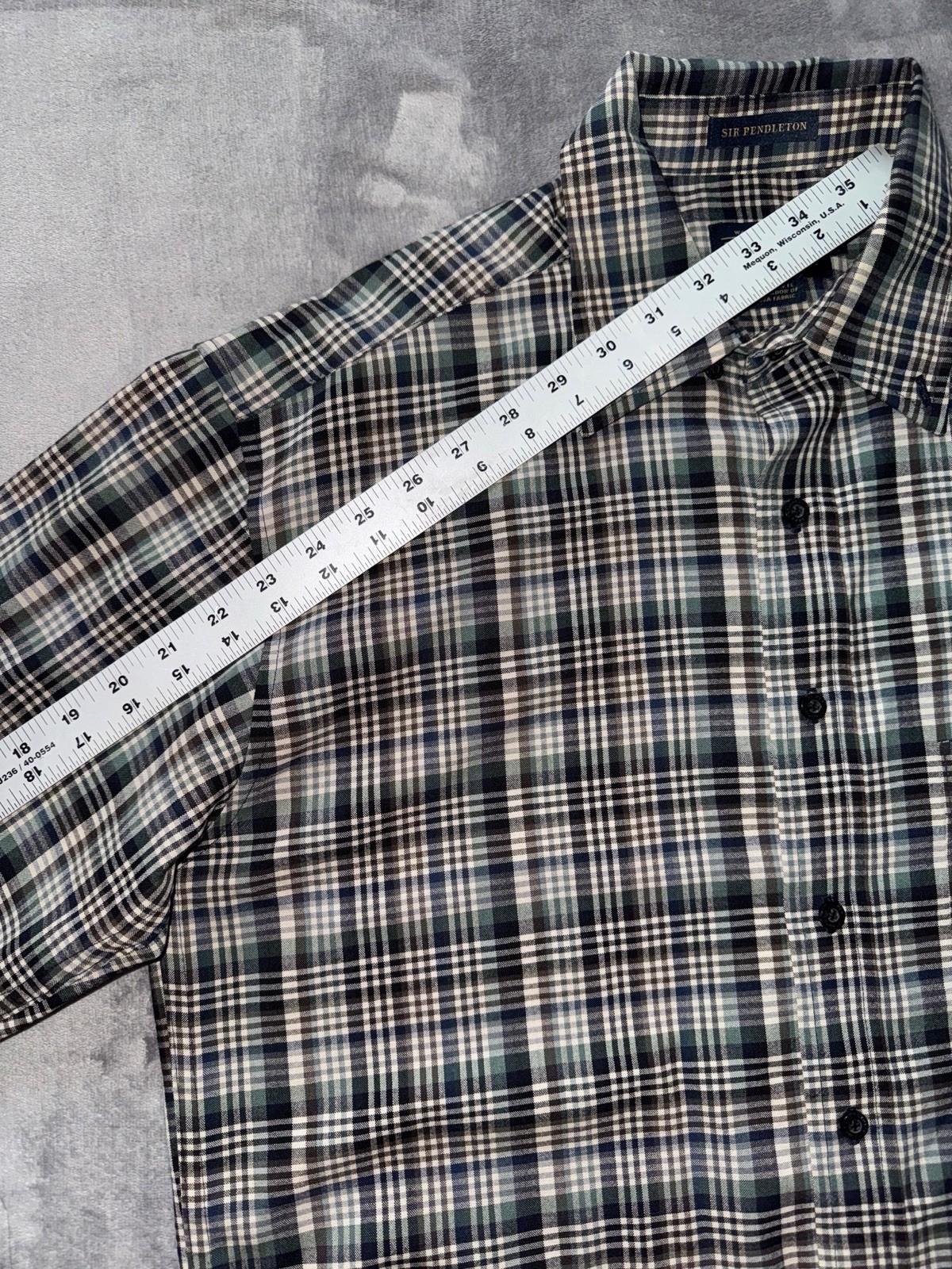 Pendleton Men’s Sir Pendleton Virgin Wool Plaid B… - image 6